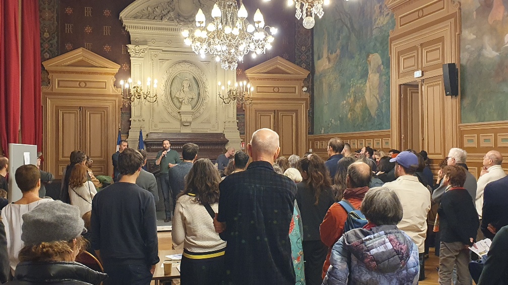 TRANSPORTS & ESPACES PUBLICS –  Propositions/réponses lors des voeux 2023 des Écologistes du&nbsp;11e