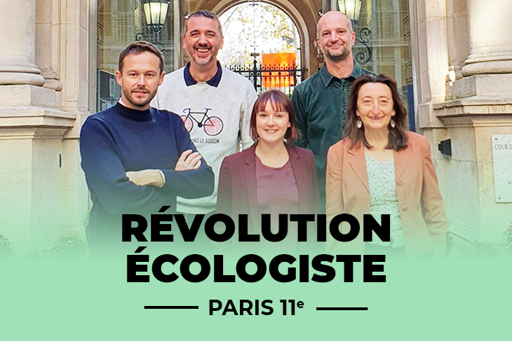 RÉVOLUTION ÉCOLOGISTE DANS LE 11e : un mandat de&nbsp;transformation
