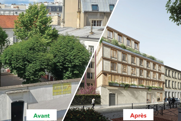 Passage St Ambroise : préservons les arbres !